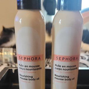 Sephora nourishing  mousse body oil